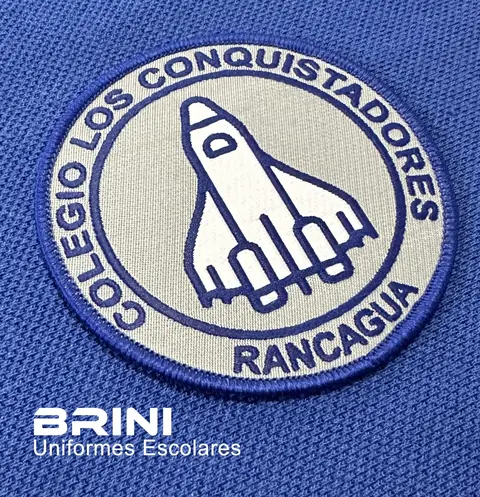 Insignia Bordada Colegio Los Conquistadores Rancagua - BRINI Confecciones