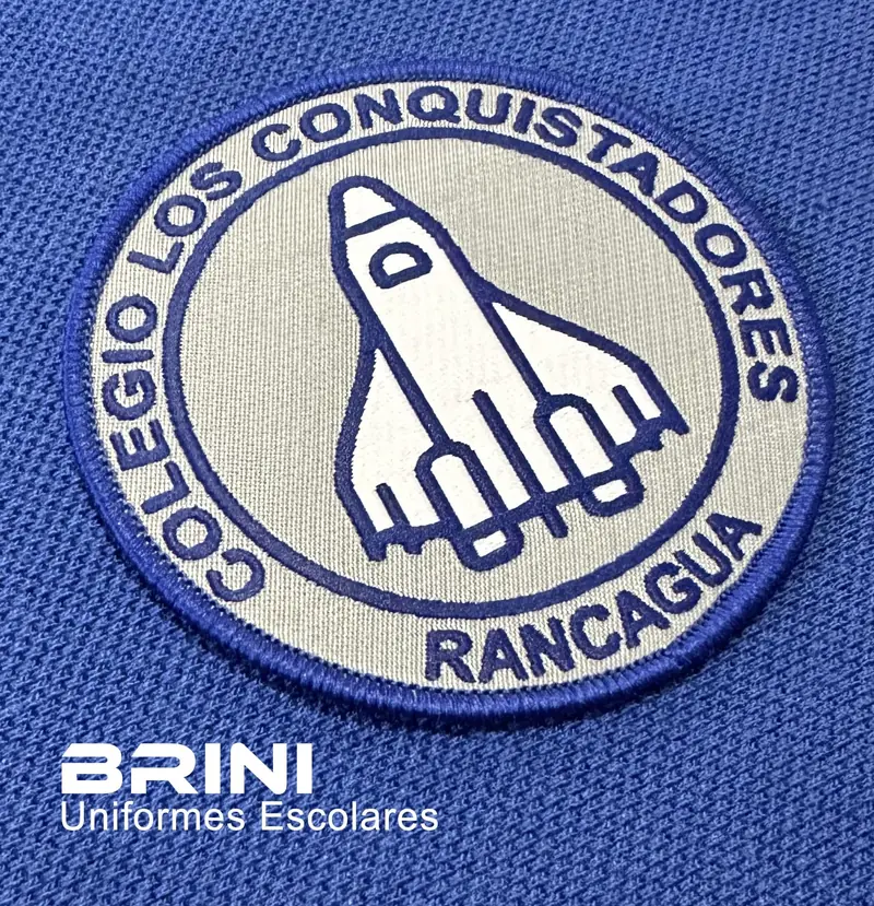 Insignia bordada Colegio Los Conquistadores Rancagua - BRINI